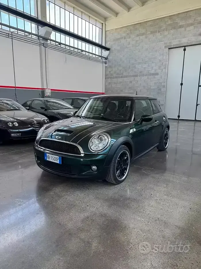 Usata Mini Cooper S 175 CV (128 kW) 2010 Verde Utilitaria