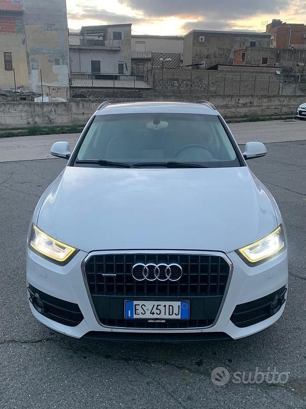 Usata Audi Q3 170 CV (125 kW) 2013 Bianco SUV