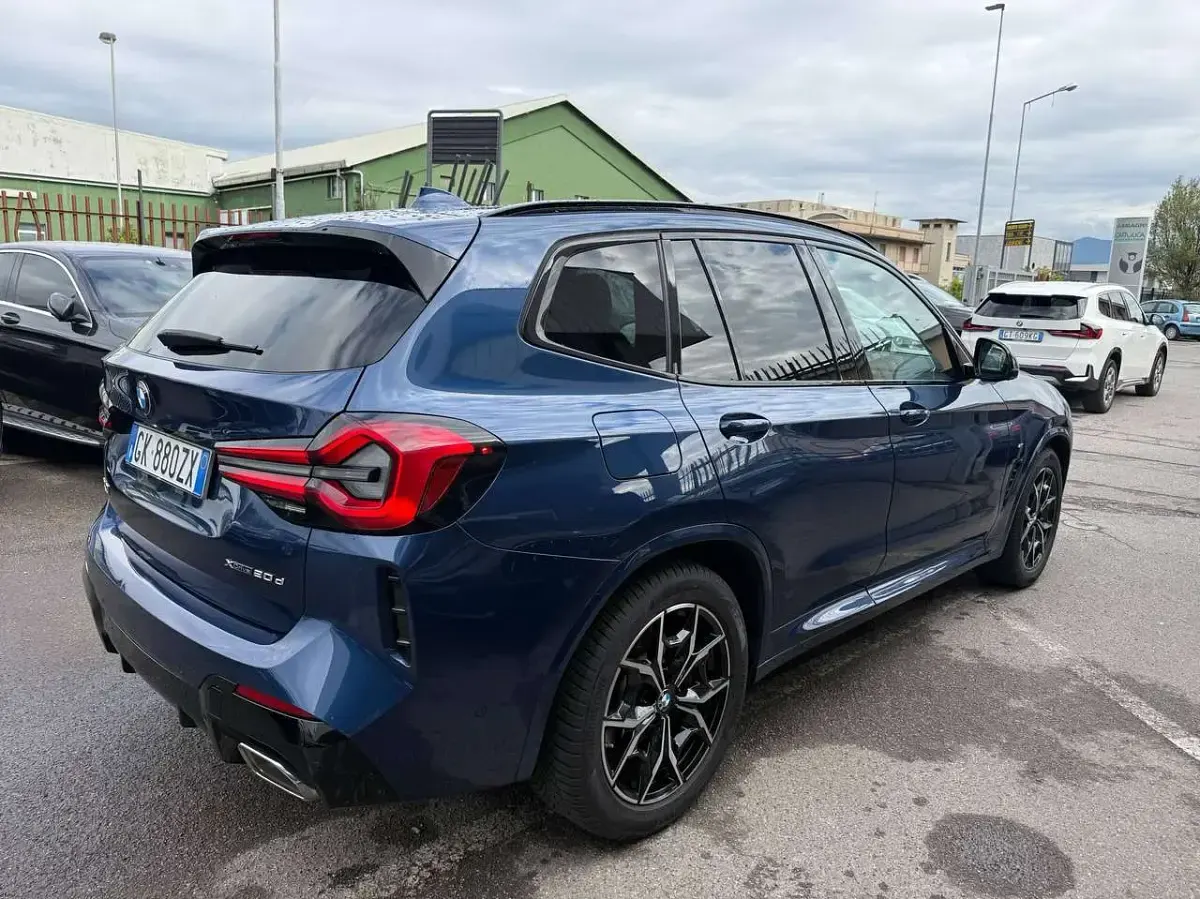Usata BMW X3 M Sport 190 CV (139 kW) 2022 Blu/azzurro SUV