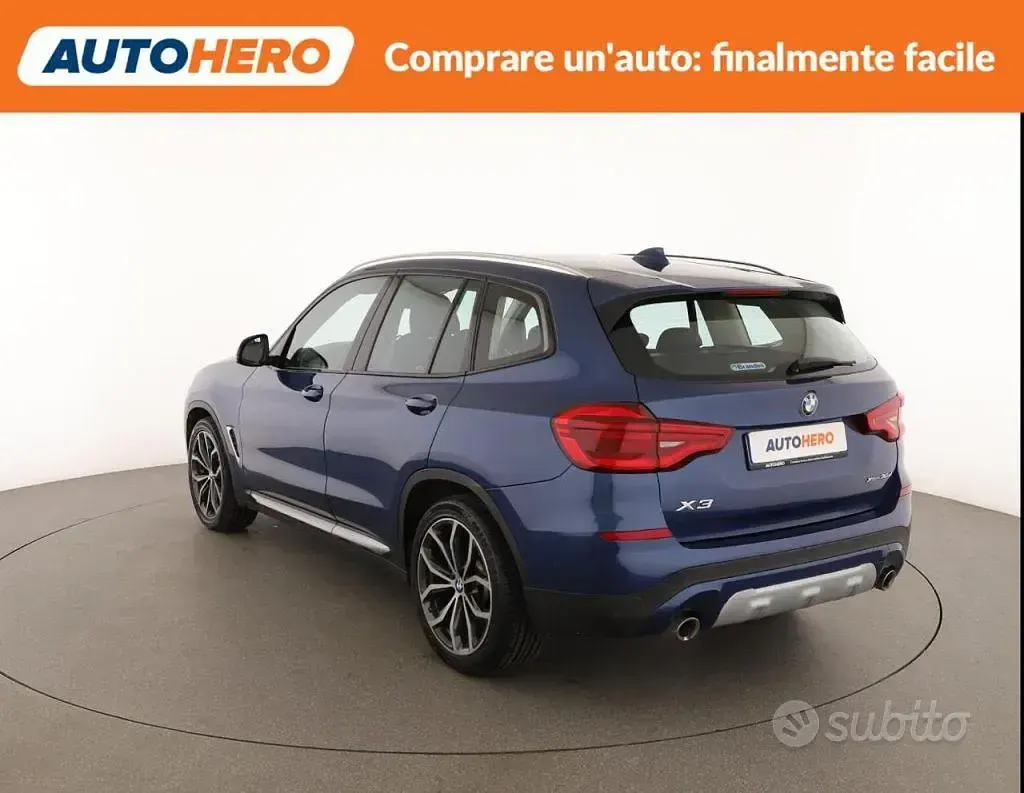 Usata BMW X3 xLine 249 CV (183 kW) 2019 Blu SUV