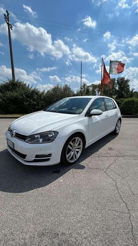 Usata VW Golf VII Comfortline 110 CV (80 kW) 2014 Bianco Berlina