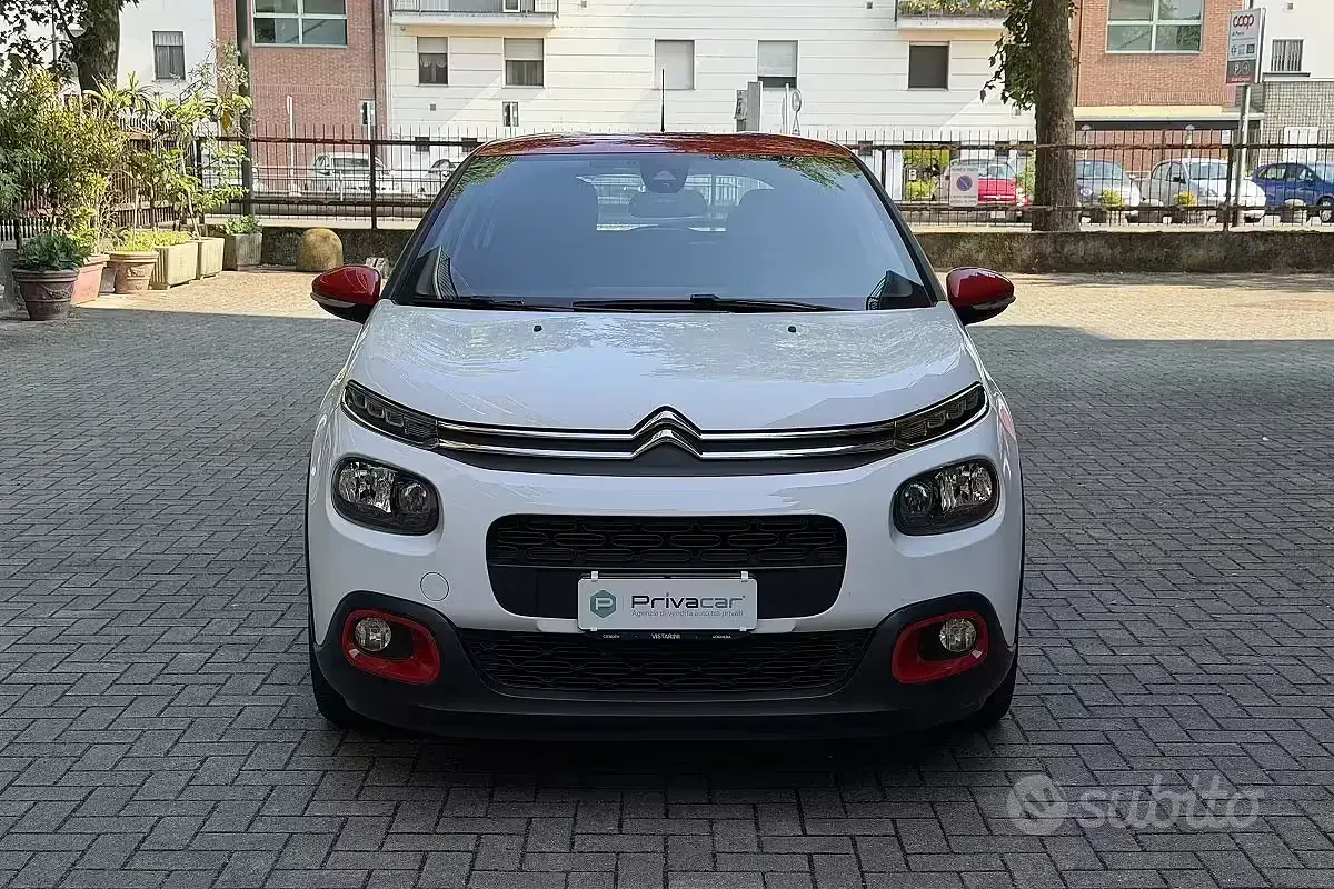 Usata Citroën C3 PureTech 82 CV (60 kW) 2017 Bianco Utilitaria