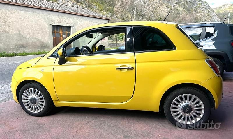 Usata Fiat 500 75 CV (55 kW) 2008 Giallo Berlina