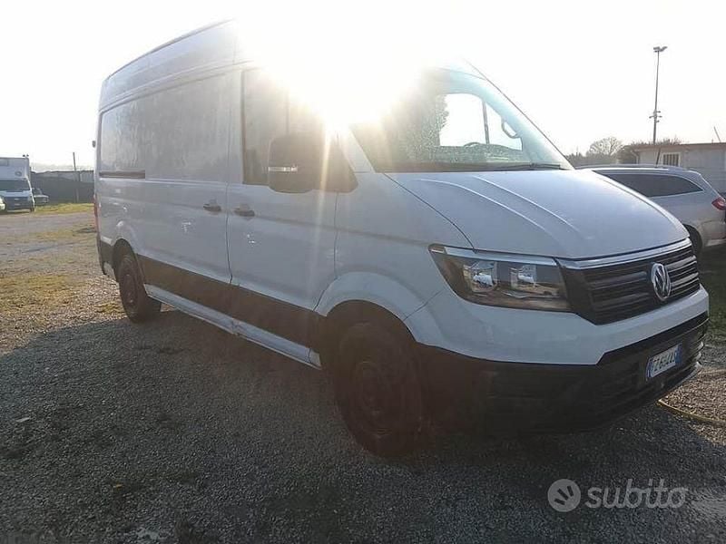 Usata VW Crafter Business 140 CV (102 kW) 2019 Bianco Furgone