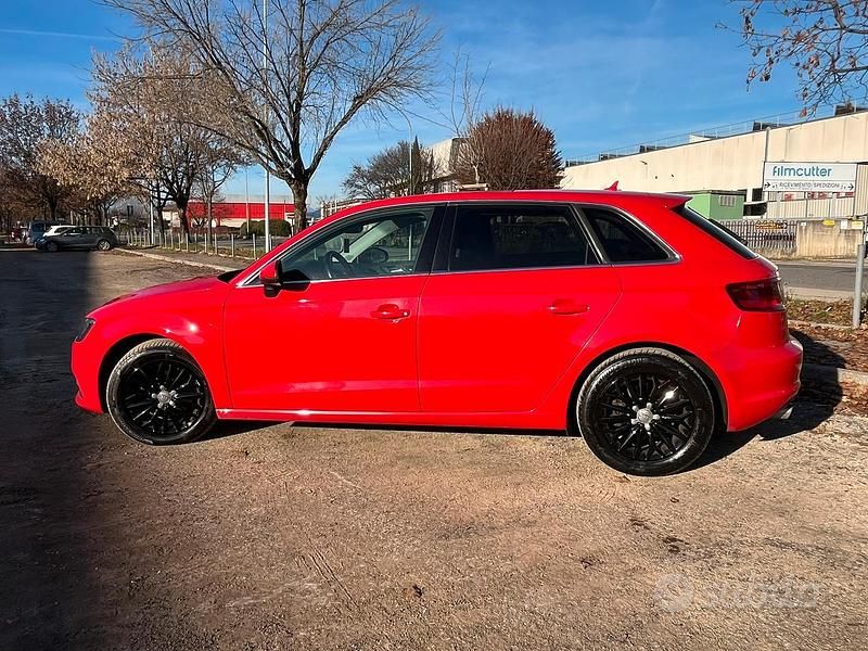 Usata Audi A3 184 CV (135 kW) 2013 Rosso Station wagon