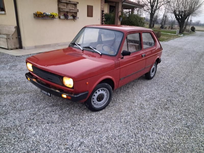 Usata Fiat 127 1970 Rosso Utilitaria