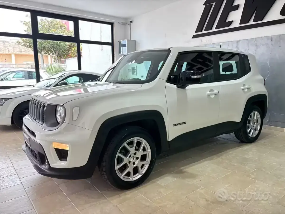 Usata Jeep Renegade Limited 130 CV (95 kW) 2023 Bianco SUV