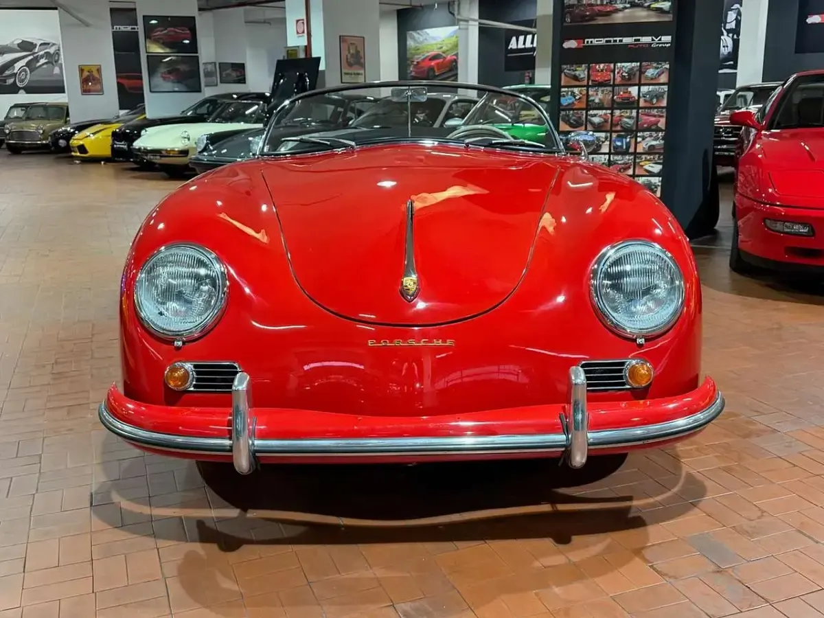 Usata Porsche 356 60 CV (44 kW) 1957 Rosso Cabrio