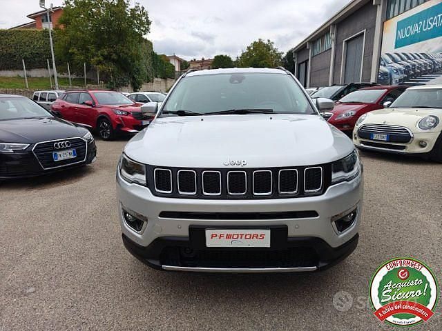 Grigio Usata 2020 Jeep Compass Limited SUV | 18.900 € (Buon prezzo) - Immagine 1/4