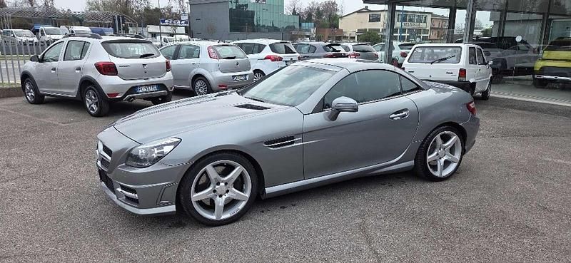 Usata Mercedes SLK200 Premium 184 CV (135 kW) 2013 Grigio Cabrio