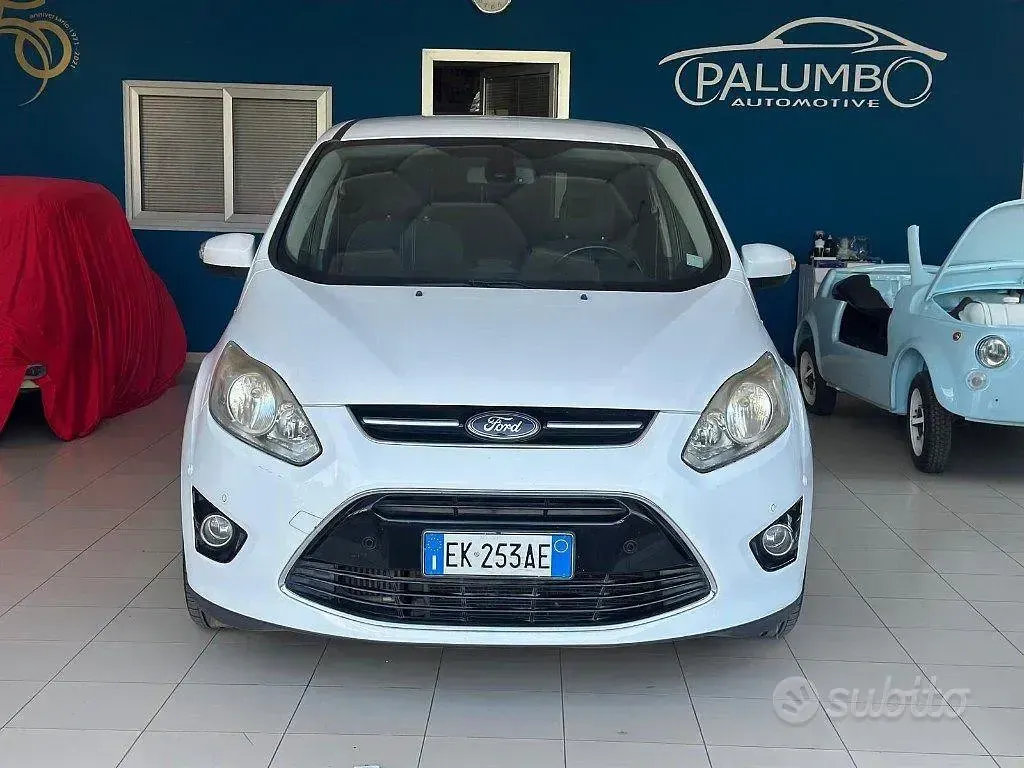 Usata Ford C-MAX Titanium 116 CV (85 kW) 2011 Bianco Monovolume