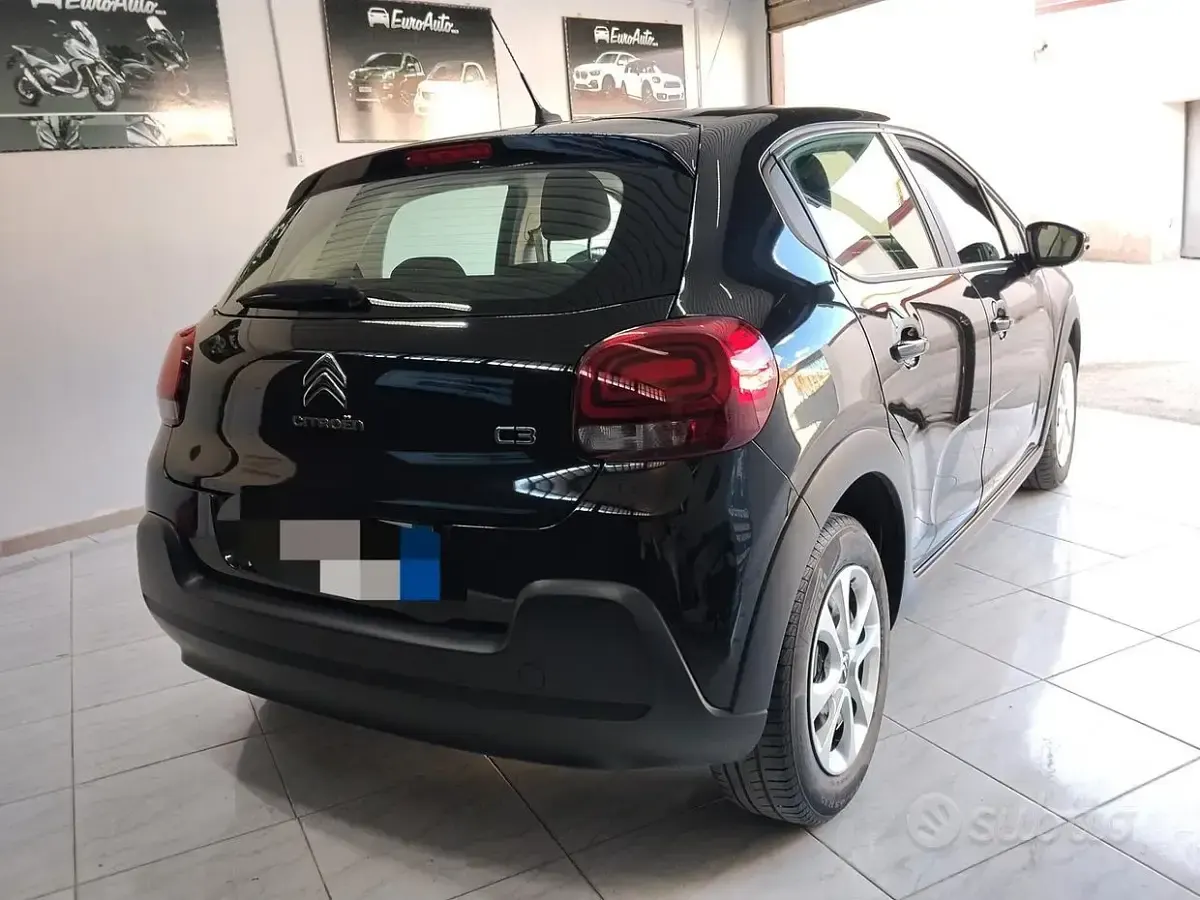 Usata Citroën C3 75 CV (55 kW) 2018 Nero Utilitaria