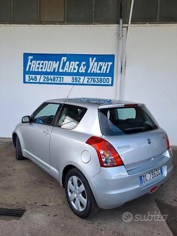 Usata Suzuki Swift GL 92 CV (67 kW) 2008 Grigio Utilitaria