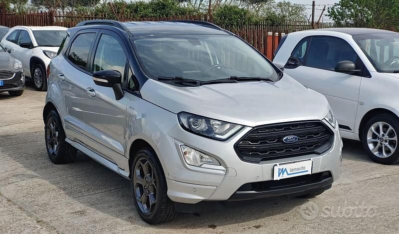 Usata Ford Ecosport ST-Line 101 CV (74 kW) 2018 Grigio SUV