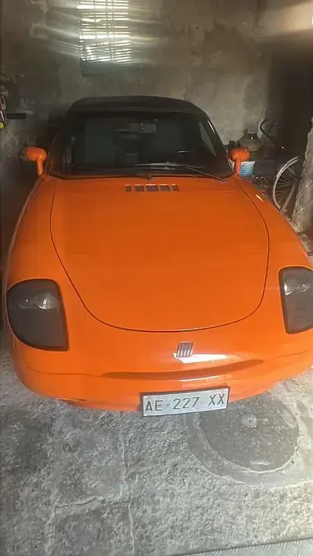 Usata Fiat Barchetta 131 CV (96 kW) 1996 Arancione Cabrio