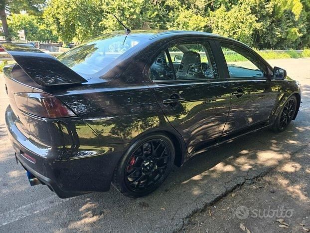 Usata Mitsubishi Lancer 295 CV (216 kW) 2009 Grigio Berlina