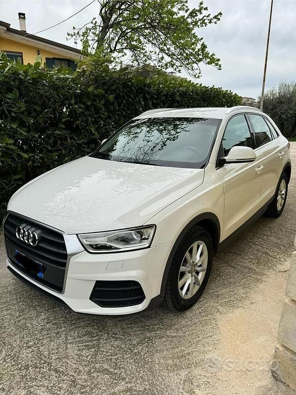 Usata Audi Q3 150 CV (110 kW) 2015 Bianco SUV