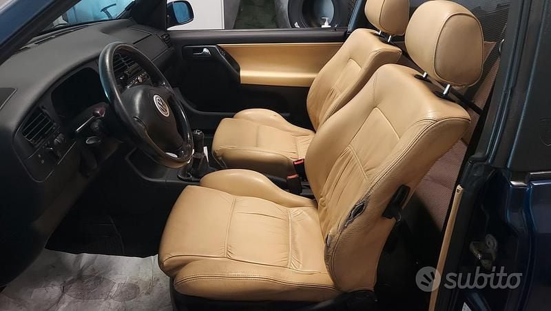 Usata VW Golf Cabriolet 1998 Blu Cabrio