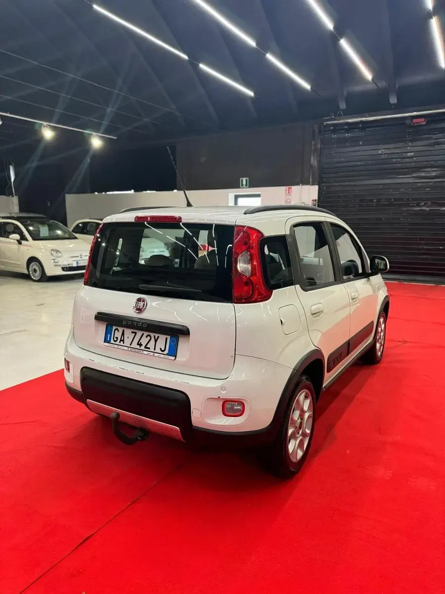 Usata Fiat Panda S 75 CV (55 kW) 2013 Bianco Utilitaria