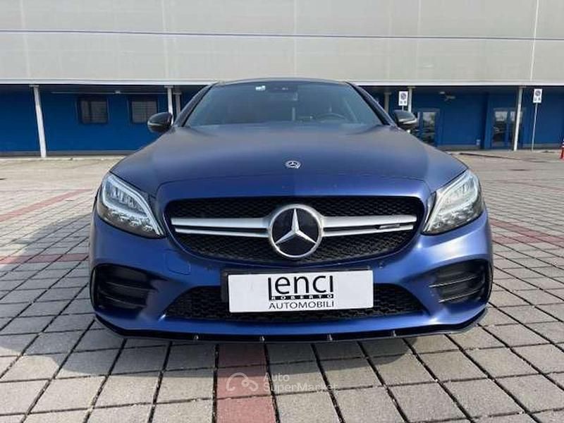Usata Mercedes C43 AMG AMG 390 CV (286 kW) 2019 Blu/azzurro Coupé