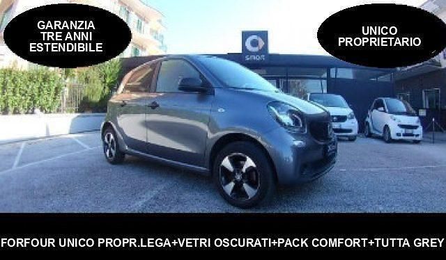 Usata Smart ForFour 71 CV (52 kW) 2018 Grigio Utilitaria