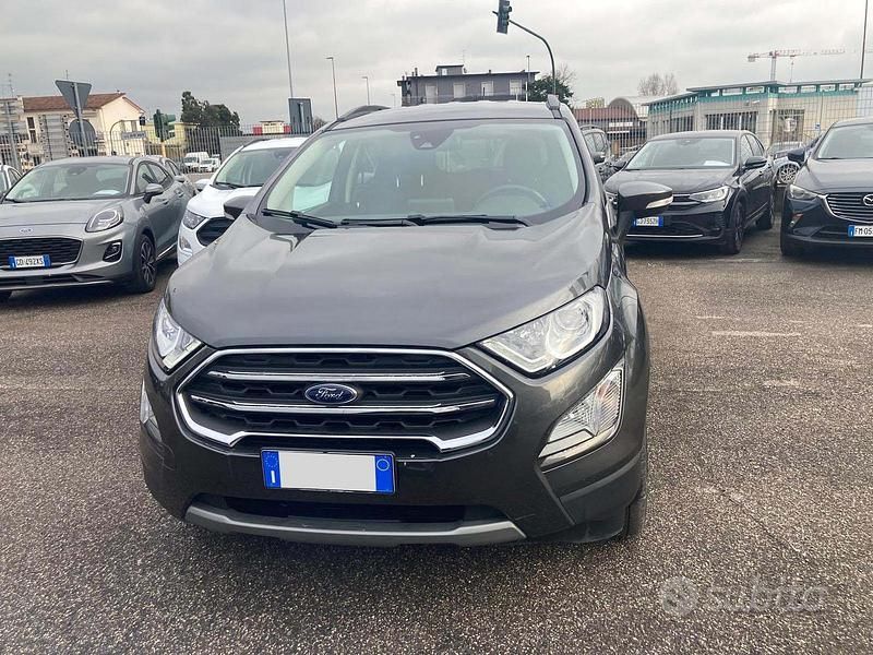 Usata Ford Ecosport Titanium 125 CV (91 kW) 2021 Grigio scuro SUV