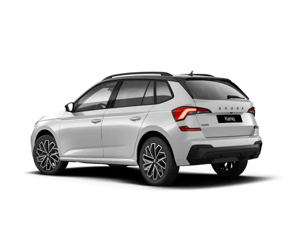 Nuova Skoda Kamiq 95 CV (69 kW) 2026 Bianco luna metallizzato nero tulipano p SUV