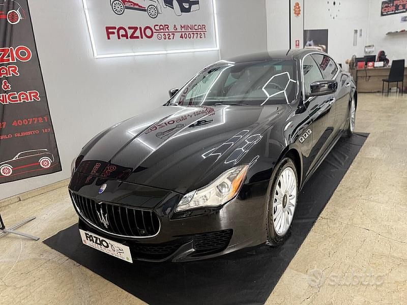 Usata Maserati Quattroporte 275 CV (202 kW) 2014 Nero Berlina