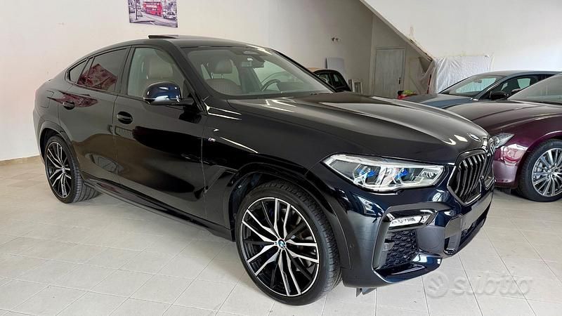 Usata BMW X6 M Sport 265 CV (194 kW) 2020 Blu SUV