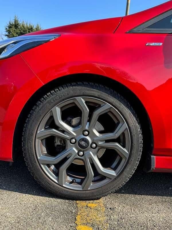 Usata Ford Fiesta ST-Line 101 CV (74 kW) 2019 Rosso Utilitaria