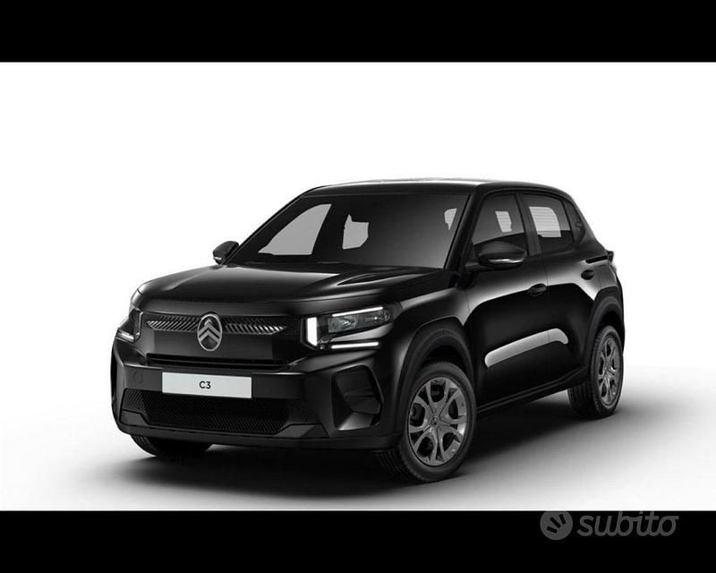 Nero Nuova 2025 Citroën C3 PureTech SUV | 15.700 € (Ottimo prezzo) - Immagine 1/4