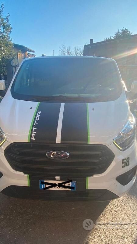 Usata Ford Transit Custom S 131 CV (96 kW) 2019 Bianco Berlina