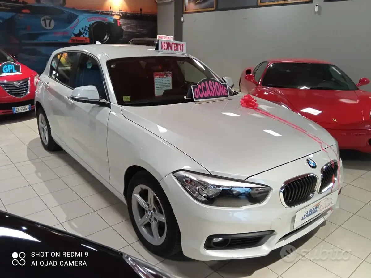Usata BMW 116 Sport Line 116 CV (85 kW) 2016 Bianco Utilitaria