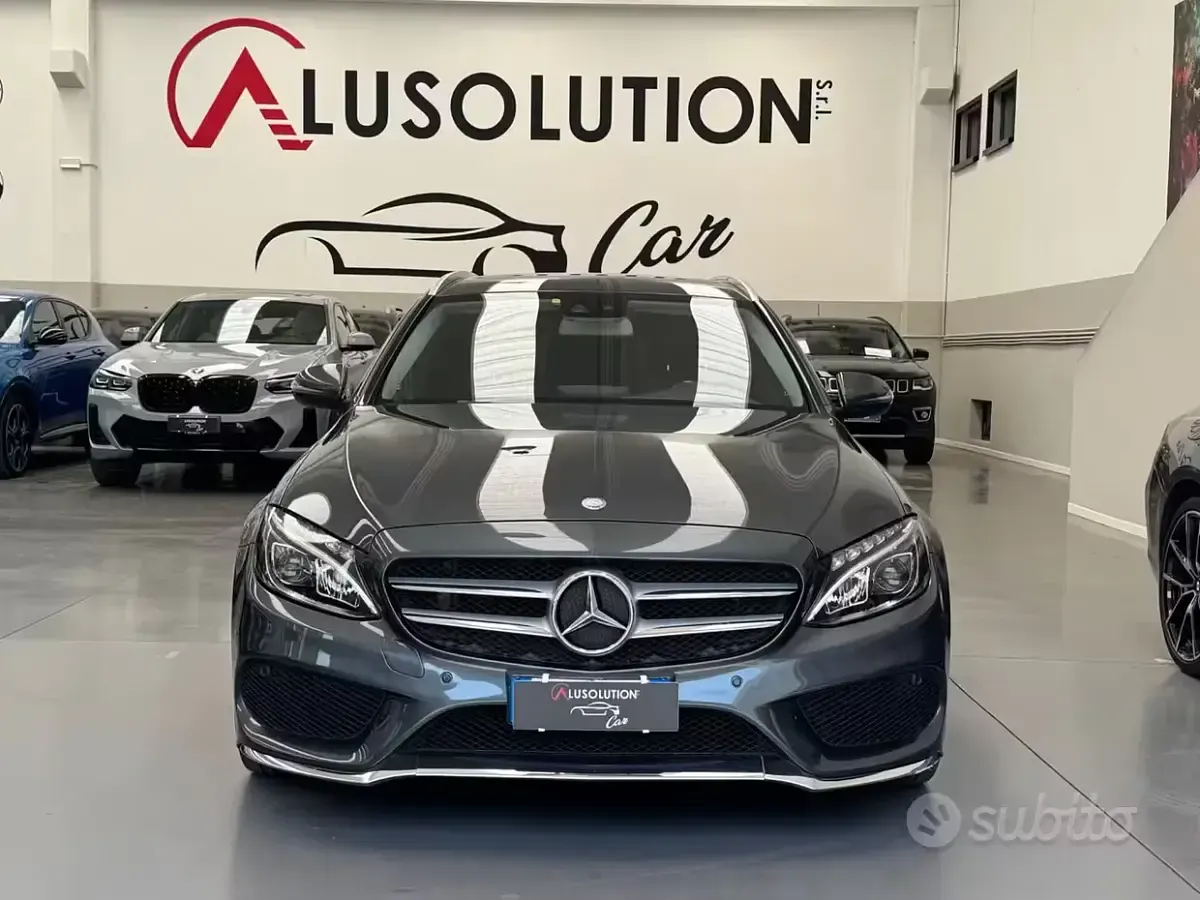 Usata Mercedes C250 Premium 204 CV (150 kW) 2016 Grigio Station wagon