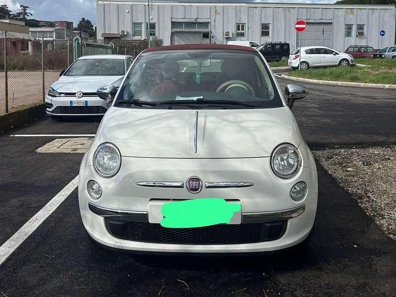 Usado Fiat 500C Pop 69 CV (50 kW) 2012 Blanco Descapotable