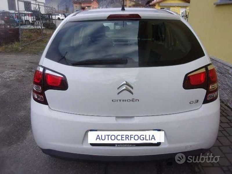 Usata Citroën C3 PureTech 68 CV (50 kW) 2015 Bianco Utilitaria