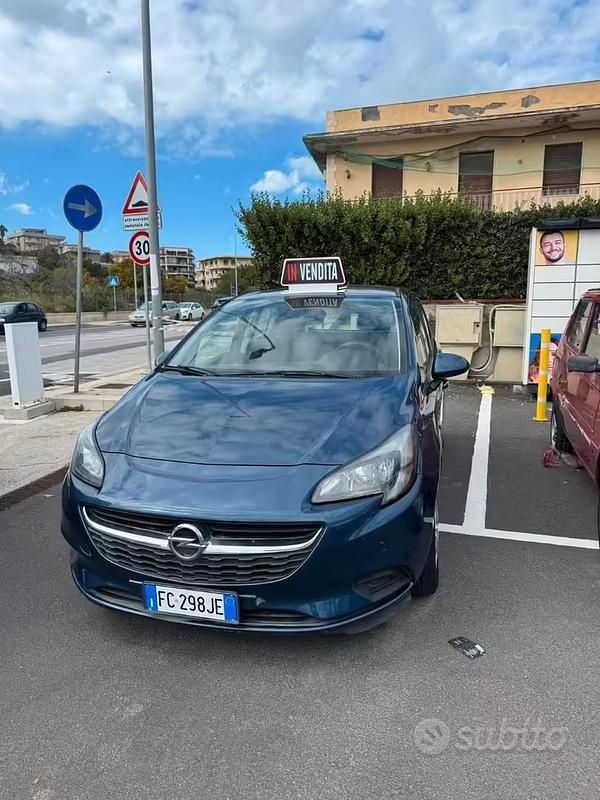 Usata Opel Corsa 95 CV (69 kW) 2016 Blu Utilitaria