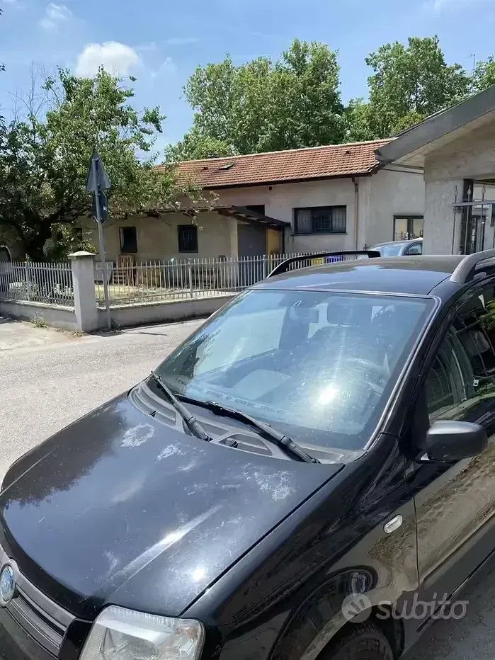 Usata Fiat Panda 60 CV (44 kW) 2007 Nero Utilitaria