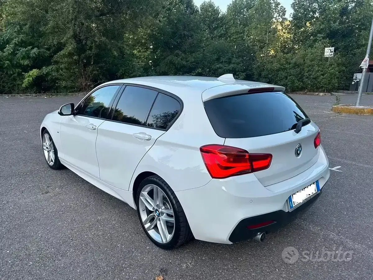 Usata BMW 116 Sport Line 116 CV (85 kW) 2016 Bianco Utilitaria