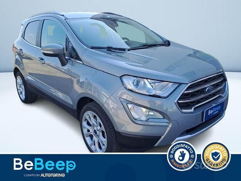 Usata Ford Ecosport Titanium S 125 CV (91 kW) 2020 Grigio metallizzato SUV