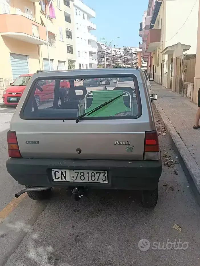 Usata Fiat Panda 50 CV (36 kW) 1990 Grigio Berlina