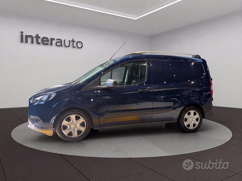 Usata Ford Transit Trend 101 CV (74 kW) 2021 Blu blazer Furgone