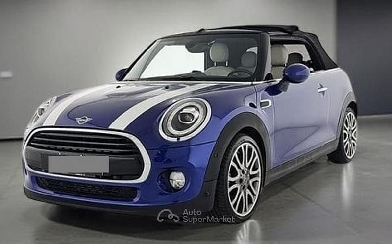 Usata Mini Cooper Cabriolet Hype 116 CV (85 kW) 2018 Blu Cabrio