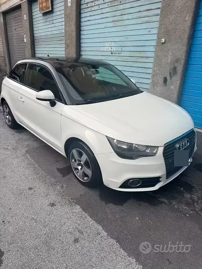 Usata Audi A1 86 CV (63 kW) 2011 Bianco Utilitaria
