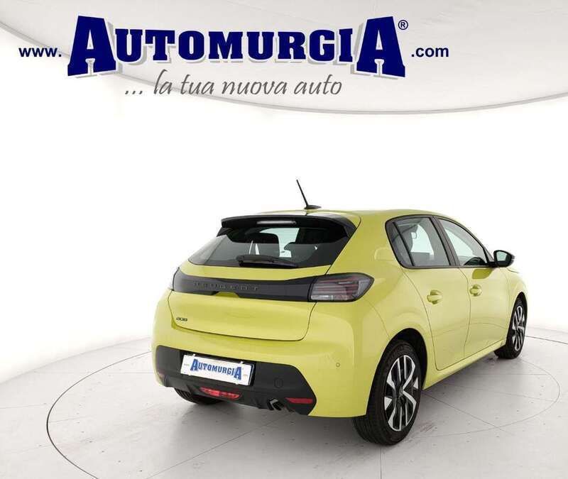 Usata Peugeot 208 Active 101 CV (74 kW) 2024 Giallo Utilitaria