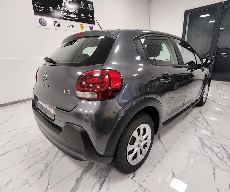 Usata Citroën C3 Live 75 CV (55 kW) 2017 Grigio Utilitaria