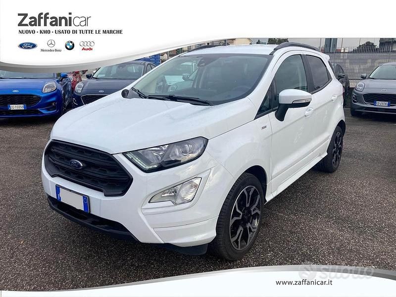 Bianco Usata 2021 Ford Ecosport ST SUV | 16.500 € (Cara) - Immagine 1/4