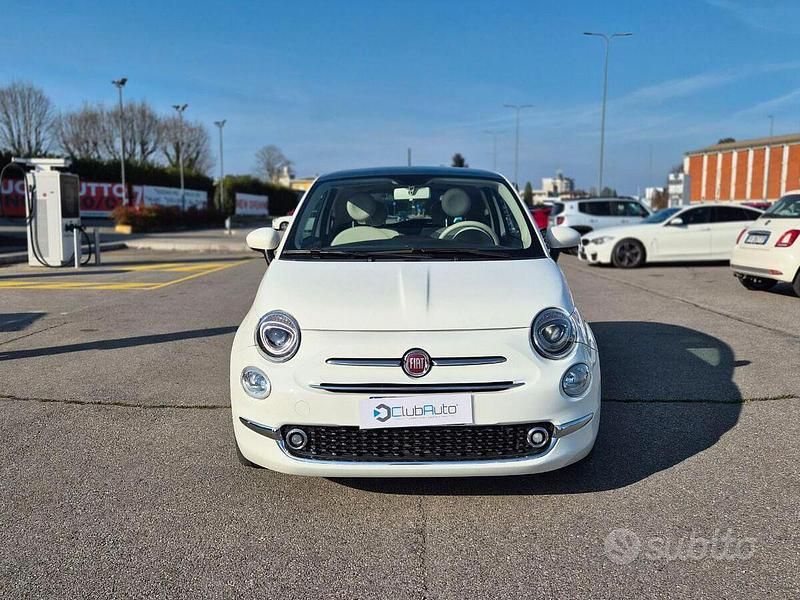 Usata Fiat 500 69 CV (50 kW) 2019 Bianco Berlina