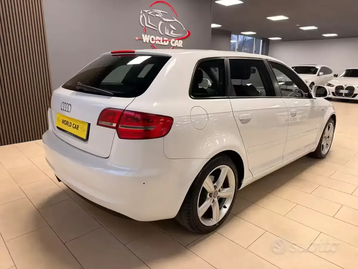 Usata Audi A3 S-Line 140 CV (102 kW) 2008 Bianco Utilitaria