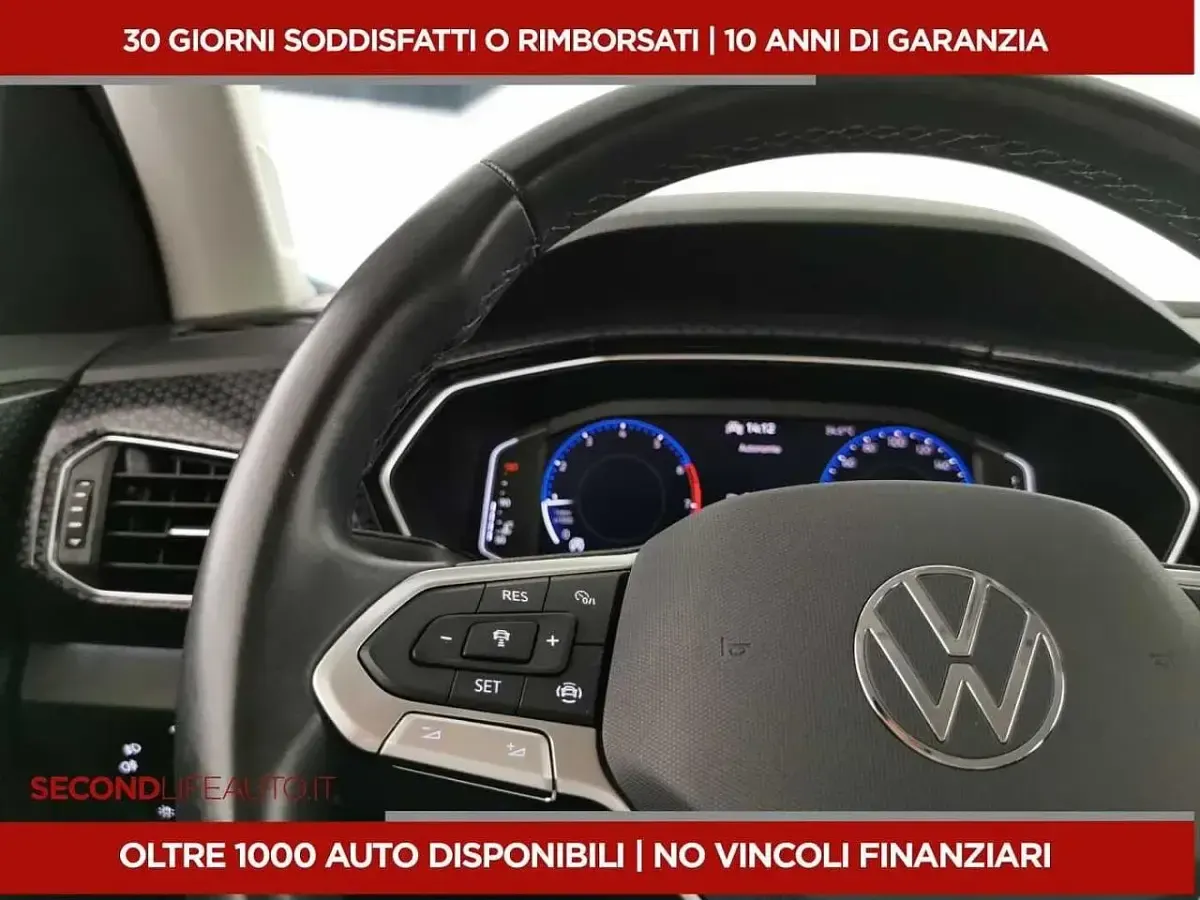 Usata VW T-Cross Advance 110 CV (80 kW) 2023 Grigio SUV